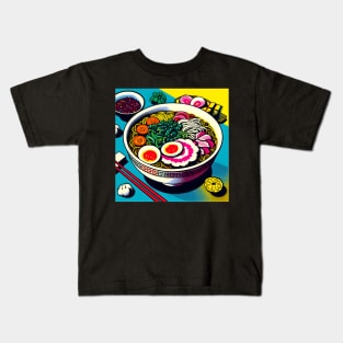 ramen life - pop ramen life Kids T-Shirt